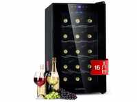 Klarstein Weinkühlschrank Barolo 15 Uno, für 15 Standardflaschen á 0,75l,Wein