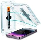 Spigen Displayschutzglas Spigen Displayschutzfolie 2er-Pack + Applicator Apple...