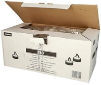 PAPSTAR Teelicht Teelichte &Oslash; 39 mm, 15 mm weiss 380 Stk