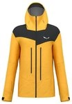 Salewa Winterjacke Ortles 3L Powertex (3-Lagen-Hardshell, wasser- und winddicht) gelb