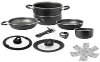BRUNNER Geschirr-Set Pirate NG, Aluminium, Glas, Silikon, Camping Zubeh&ouml;r
