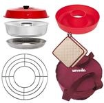 Omnia Dampfgartopf, Kit 1 Camping Backofen Set, 5 tlg.