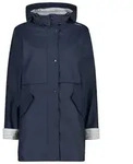 CMP Regenjacke CMP Damen Regenjacke Woman Rain Jacket Fix Hood 30X9736 blau 44 EU