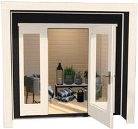 weka Gartenhaus 263 Gr.1, BxT: 245x250 cm