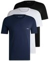 BOSS T-Shirt Rundhals BOSS ONE (Packung, 3-tlg., 3er-Pack) mit dezentem BOSS