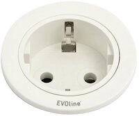Evoline Einbausteckdose One 159280004300 Steckdosenleiste, VDE