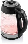 Hyundai Wasserkocher VK780, 1,7 l, 2200 W, Temperaturregelung von 40 bis 100...