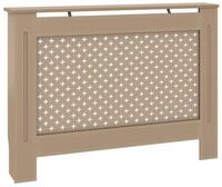 vidaXL Heizungsverkleidung, Heizk&ouml;rperabdeckung 112x19x81,5 cm MDF