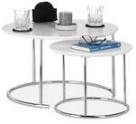 relaxdays Beistelltisch 2er Set Satztisch (2-St)
