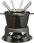 MasterClass Fondue MasterClass, 6 Fonduegabeln, 1 l, emailliertes Gusseisen, in
