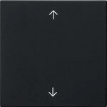 GIRA Abdeckrahmen Gira Bedienaufsatz sw 5361005