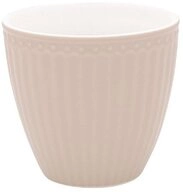 Greengate Becher Alice Latte Cup creamy fudge 0,25 l, Steingut