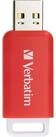 Verbatim VERBATIM USB-Stick DataBar 49453 USB 2.0 16GB rot USB-Stick