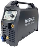 WELDINGER Inverterschwei&szlig;ger&auml;t WIG-Schwei&szlig;inverter WE 215P pro HF Puls Spot MMA