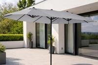 Leco Sonnenschirm Oval-Sonnenschirm Doppel-Sonnenschirm "DAS ORIGINAL"...