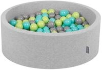 KiddyMoon B&auml;llebad OK30D, (B&auml;llepool mit bunten B&auml;llen, 300-tlg., B&auml;llepool f&uuml;r