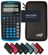 Texas Instruments Taschenrechner TI-30 ECO RS inkl. WYNGS Schutztasche Schwarz