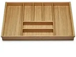 SO-TECH&reg; Besteckeinsatz ORGA-BOX&reg; III Besteckeinsatz Eiche f&uuml;r Korpusbreiten 500 -