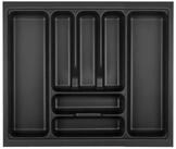 SO-TECH&reg; Besteckeinsatz ORGA-BOX VIII Besteckeinsatz Lavagrau perlstruktur,...