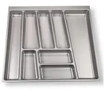 SO-TECH&reg; Besteckeinsatz ORGA-BOX&reg; II Besteckeinsatz silbergrau, f&uuml;r Nobilia
