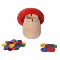 HCM KINZEL Spiel, Flohh&uuml;pfspiel Pilz
