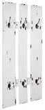 HAKU Wandgarderobe HAKU M&ouml;bel Wandgarderobe - wei&szlig; - H. 100cm x B. 40cm (1 St&uuml;ck)