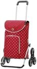 Andersen Einkaufstrolley Treppensteiger Royal Shopper Ole rot, klappbare Ladefl&auml;che,