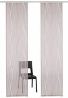 OTTO home Schiebegardine Dimona (2 St), Klettschiene, transparent, Polyester,...