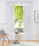 OTTO home Gardine XANA (1 St), Kr&auml;uselband, transparent, Voile, Bestseller,