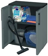 GarPet Garten-Ger&auml;teschrank Gartenschrank Wetterfest Outdoor Schrank Kunststoff
