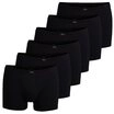 G&Ouml;TZBURG Boxershorts G&Ouml;TZBURG Herren Pants schwarz uni 6er Pack (6-St)