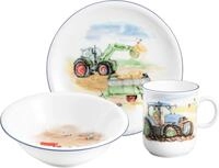 Seltmann Weiden Kindergeschirr-Set Compact Mein Traktor (3-tlg), 1 Personen,