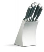 MasterClass Messerblock K&uuml;chenmesser Messerblock best&uuml;ckt 6-tlg Edelstahl