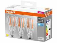 Osram LED-Leuchtmittel 3ER PACK LED BASE FILAMENT, E27