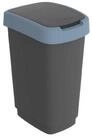 ROTHO M&uuml;lleimer Twist M&uuml;lleimer mit Deckel 25l, Kunststoff (PP)