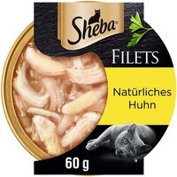 Sheba SHEBA&reg; Schale Filets Nat&uuml;rliches Huhn 60g, f&uuml;r: Katze