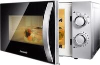 Hanseatic Mikrowelle SMH207P3H-P, silberfarben, Mikrowelle, 20 l, inkl. 3 Jahre