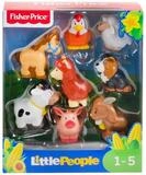 Mattel&reg; Spielfigur Mattel GFL21 - Little People - Bauernhof-Set, 8 Tierfiguren
