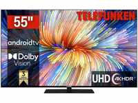 Telefunken D55V950M2CWH LED-Fernseher (139 cm/55 Zoll, 4K Ultra HD, Android TV,