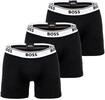 Boxershorts BOSS "Boxershort BoxerBr 3P Power 3er Pack", Herren, Gr. M, schwarz