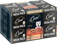 Cesar CESAR&reg; Schale Multipack Klassik-Terrine 4 Variet&auml;ten Mix 24 x 150g,