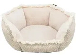 TRIXIE Hundebett Bett Boho - beige - 80 &times; 80 cm beige 800 cm x 800 cm