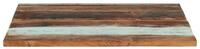 vidaXL Tischplatte, Quadratisch 80x80 cm 25-27 mm Altholz Massiv