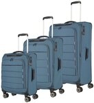 travelite Trolleyset Skaii, 4 Rollen, (Set, 3 tlg)