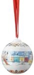 Hutschenreuther Weihnachtsfigur Sammelserie 2022 Porzellankugel Weihnachtsabend