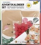 Folia Adventskalender Folia Adventskalender Set RED NOSE REINDEER, 216-teilig