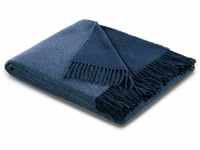 Biederlack Plaid Soft Impression 150x200cm blau