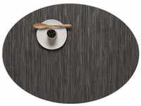Chilewich Bamboo Oval Platzset 4er-Set - Grey Flannel - 4 Stück à 36x49 cm