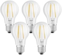Osram LED-Leuchtmittel LED-Lampe Classic, E27, 5 St., Warmwei&szlig;