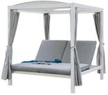HOME DELUXE Doppelliege Sonnenliege LYON, 3-fach verstellbare R&uuml;ckenlehne,